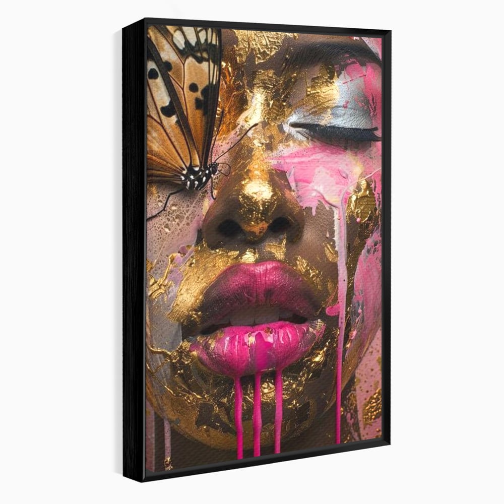 Tablou Canvas Premium LuxCanva® G1030, Efectul Fluturelui , Metamorfoza, Fluture, Sublim, Expresionism, Renastere, Living, Dormitor
