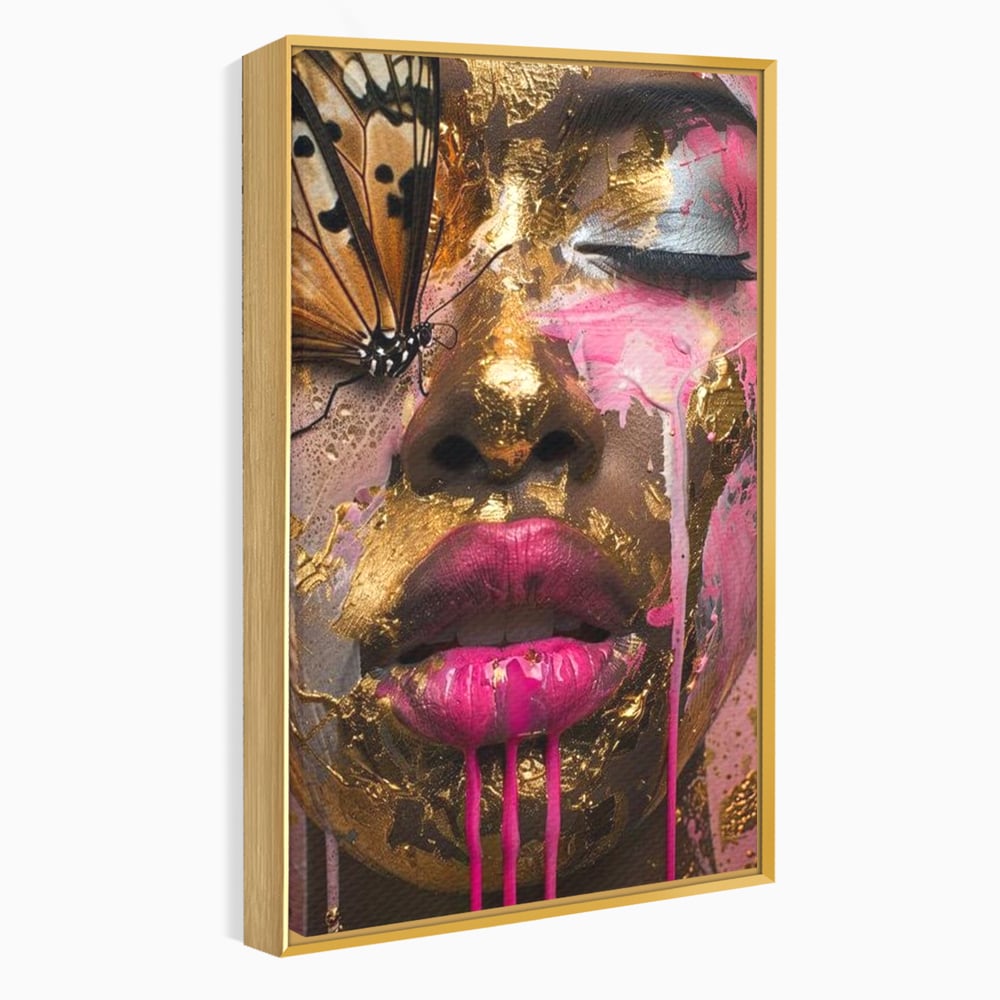 Tablou Canvas Premium LuxCanva® G1030, Efectul Fluturelui , Metamorfoza, Fluture, Sublim, Expresionism, Renastere, Living, Dormitor