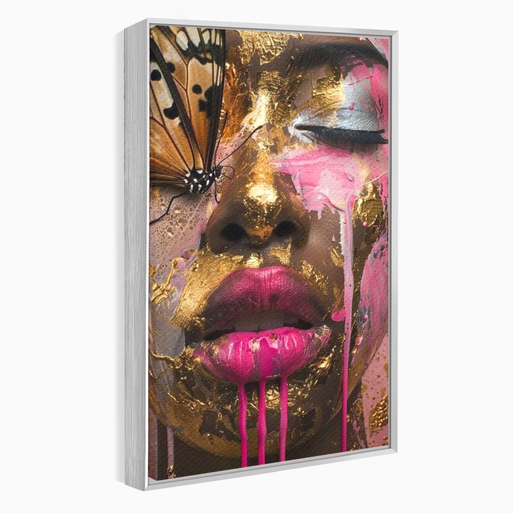 Tablou Canvas Premium LuxCanva® G1030, Efectul Fluturelui , Metamorfoza, Fluture, Sublim, Expresionism, Renastere, Living, Dormitor