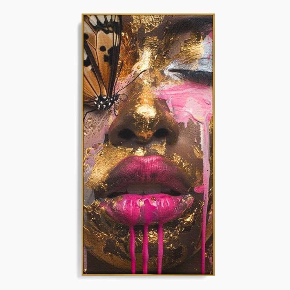 Tablou Canvas Premium LuxCanva® G1030, Efectul Fluturelui , Metamorfoza, Fluture, Sublim, Expresionism, Renastere, Living, Dormitor