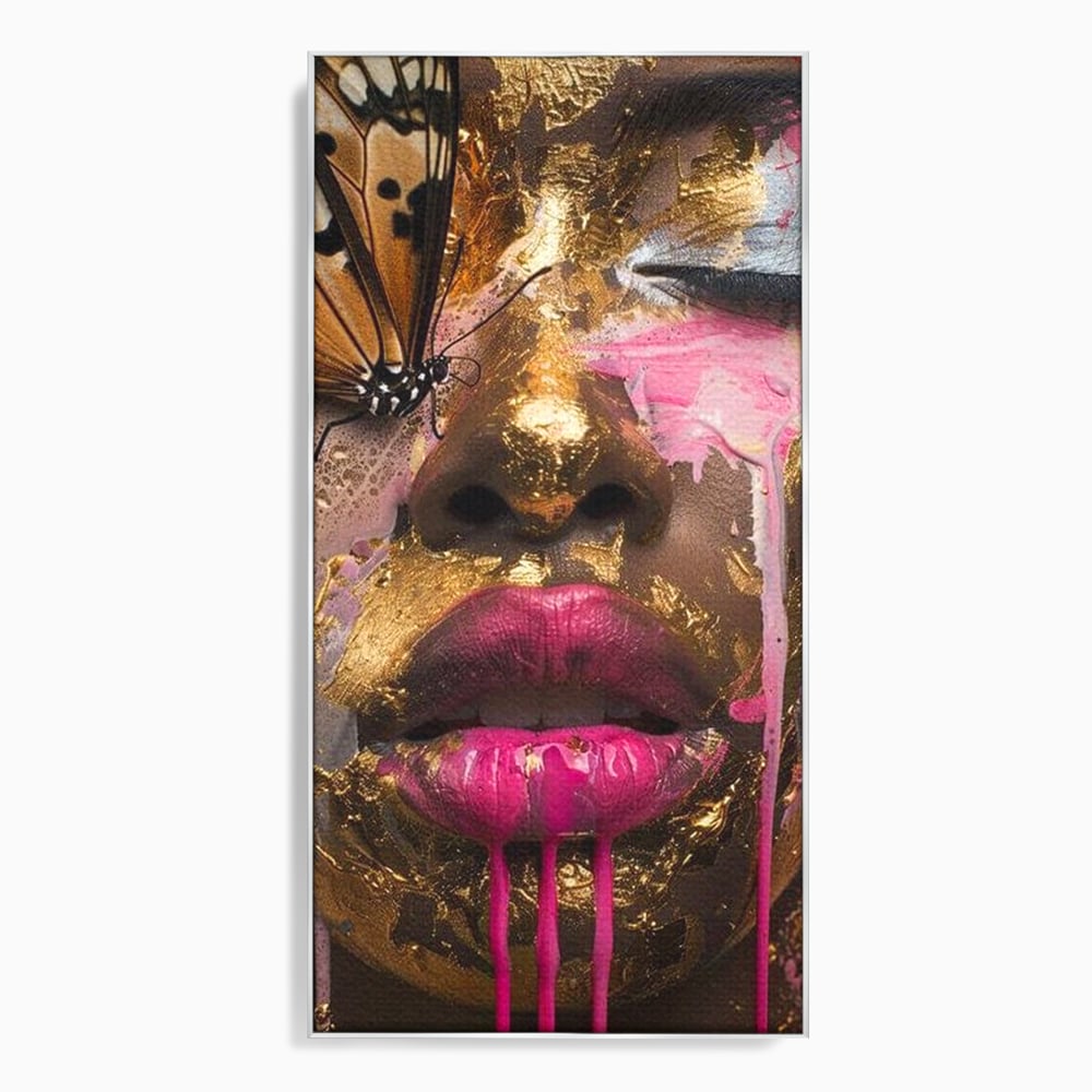 Tablou Canvas Premium LuxCanva® G1030, Efectul Fluturelui , Metamorfoza, Fluture, Sublim, Expresionism, Renastere, Living, Dormitor
