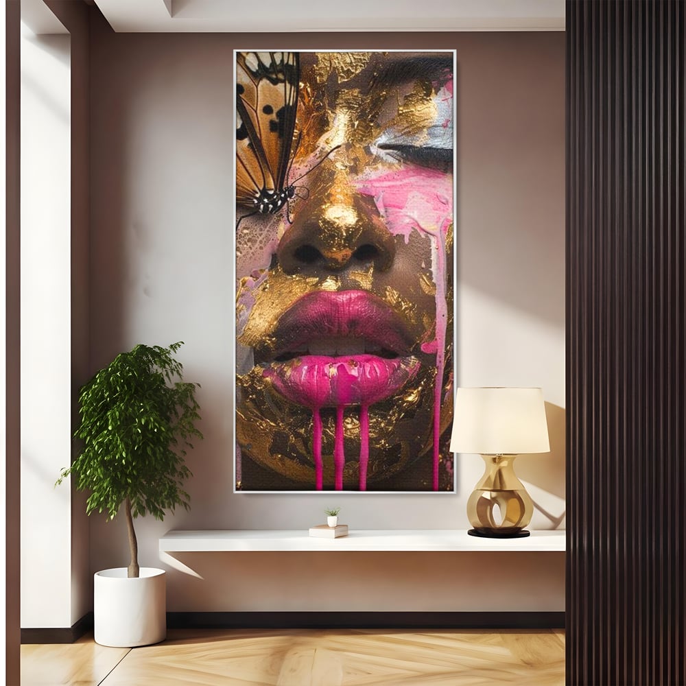 Tablou Canvas Premium LuxCanva® G1030, Efectul Fluturelui , Metamorfoza, Fluture, Sublim, Expresionism, Renastere, Living, Dormitor