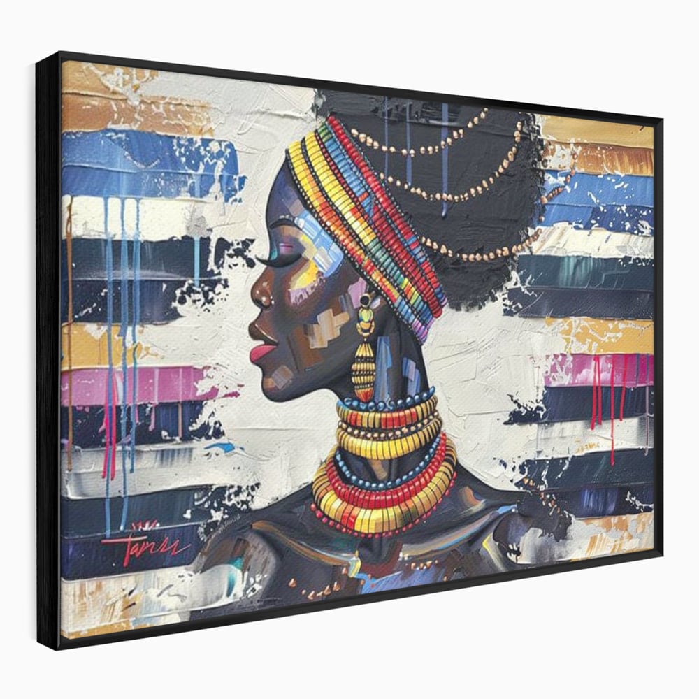 Tablou Canvas Premium LuxCanva® G1046, Regina din Trib