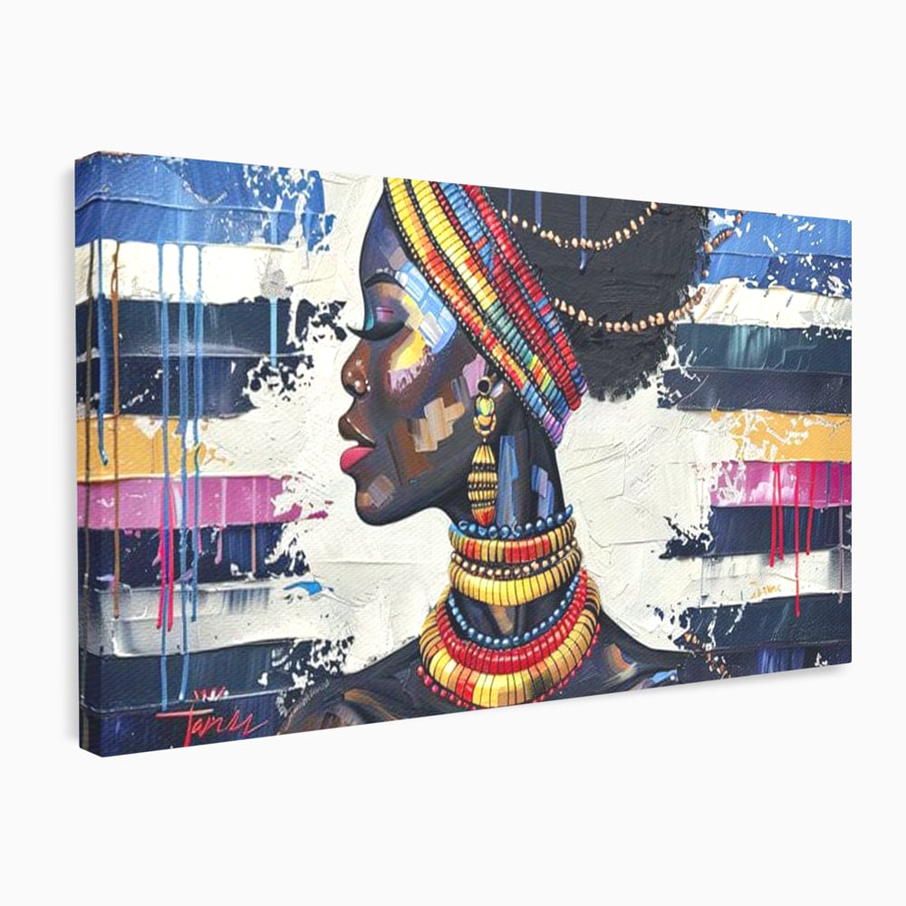 Tablou Canvas Premium LuxCanva® G1046, Regina din Trib