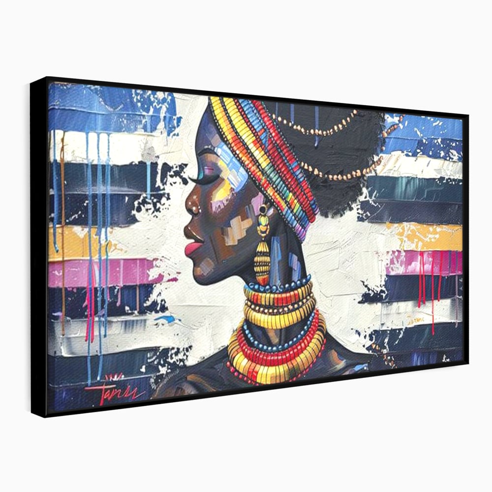 Tablou Canvas Premium LuxCanva® G1046, Regina din Trib