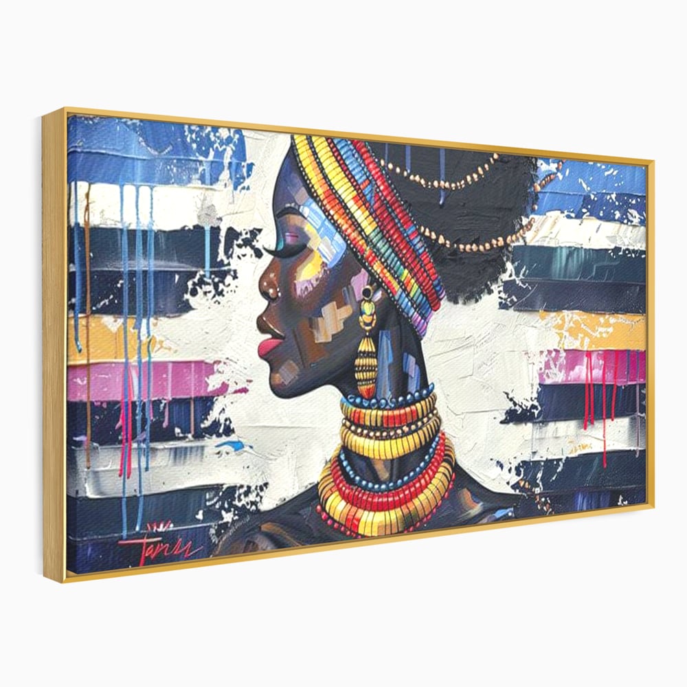 Tablou Canvas Premium LuxCanva® G1046, Regina din Trib