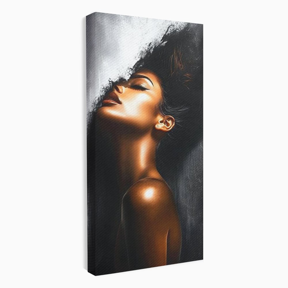 Tablou Canvas Premium LuxCanva® G1058, Ecoul Simturilor ,  Arta, Bronz, Emotie, Expresivitate, Aura, Libertate, Estetica, Living, Dormitor, Culori vibrante