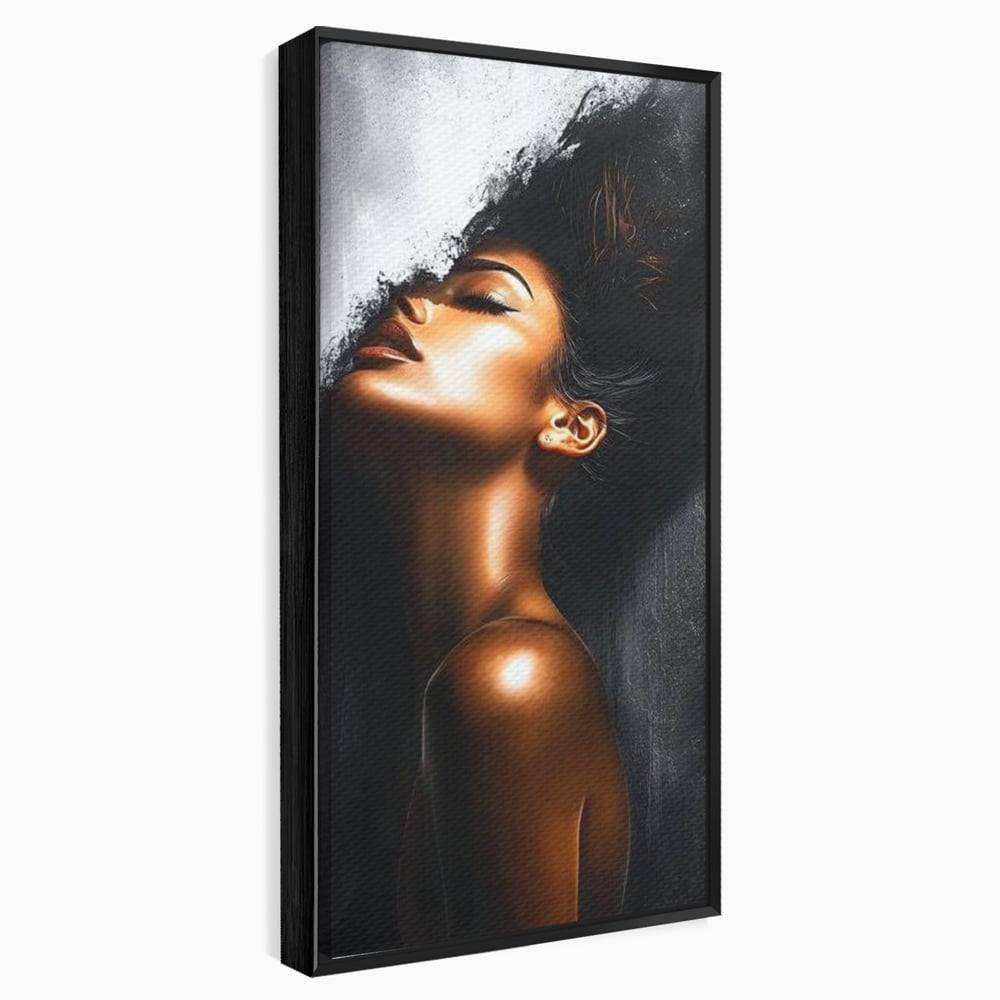 Tablou Canvas Premium LuxCanva® G1058, Ecoul Simturilor ,  Arta, Bronz, Emotie, Expresivitate, Aura, Libertate, Estetica, Living, Dormitor, Culori vibrante