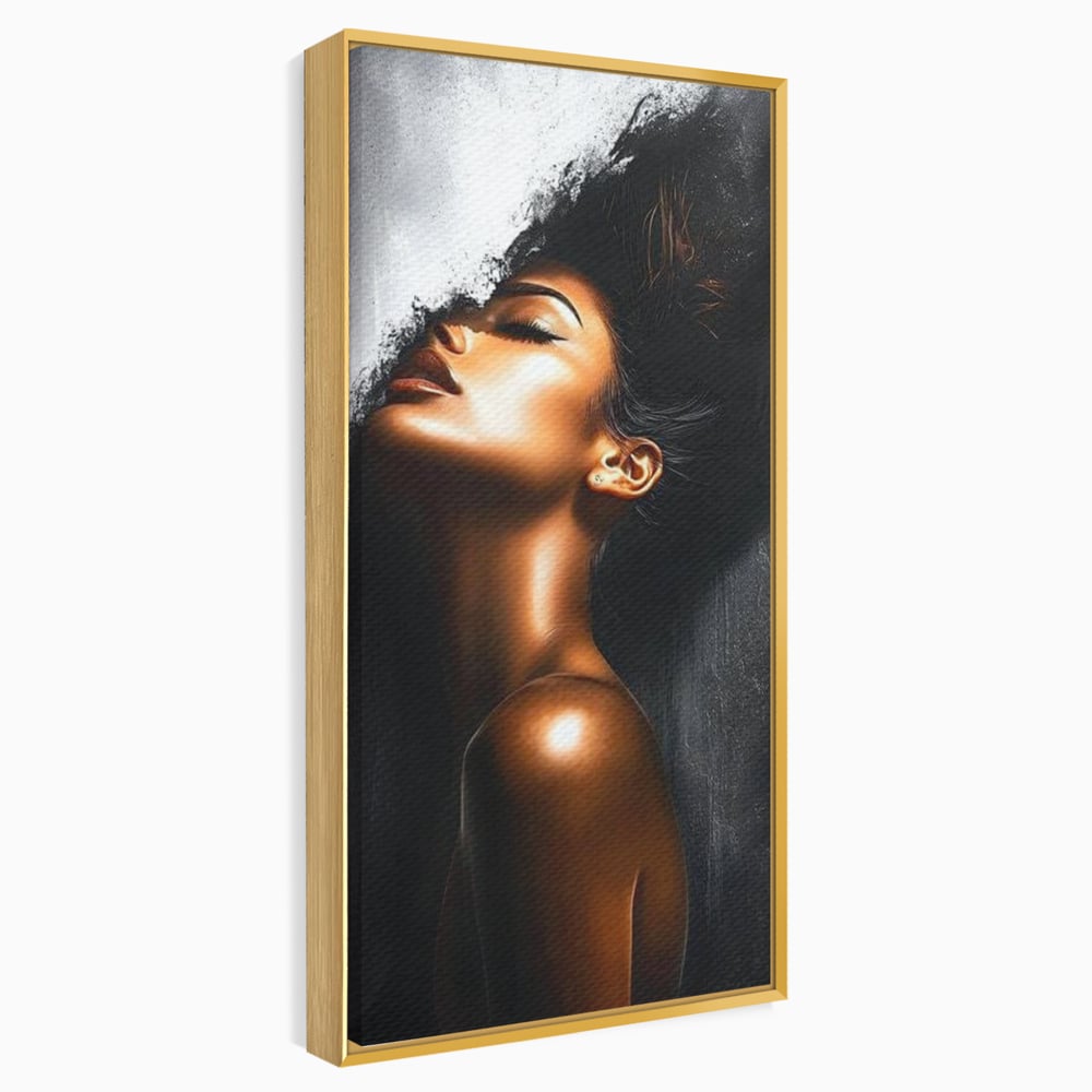 Tablou Canvas Premium LuxCanva® G1058, Ecoul Simturilor ,  Arta, Bronz, Emotie, Expresivitate, Aura, Libertate, Estetica, Living, Dormitor, Culori vibrante