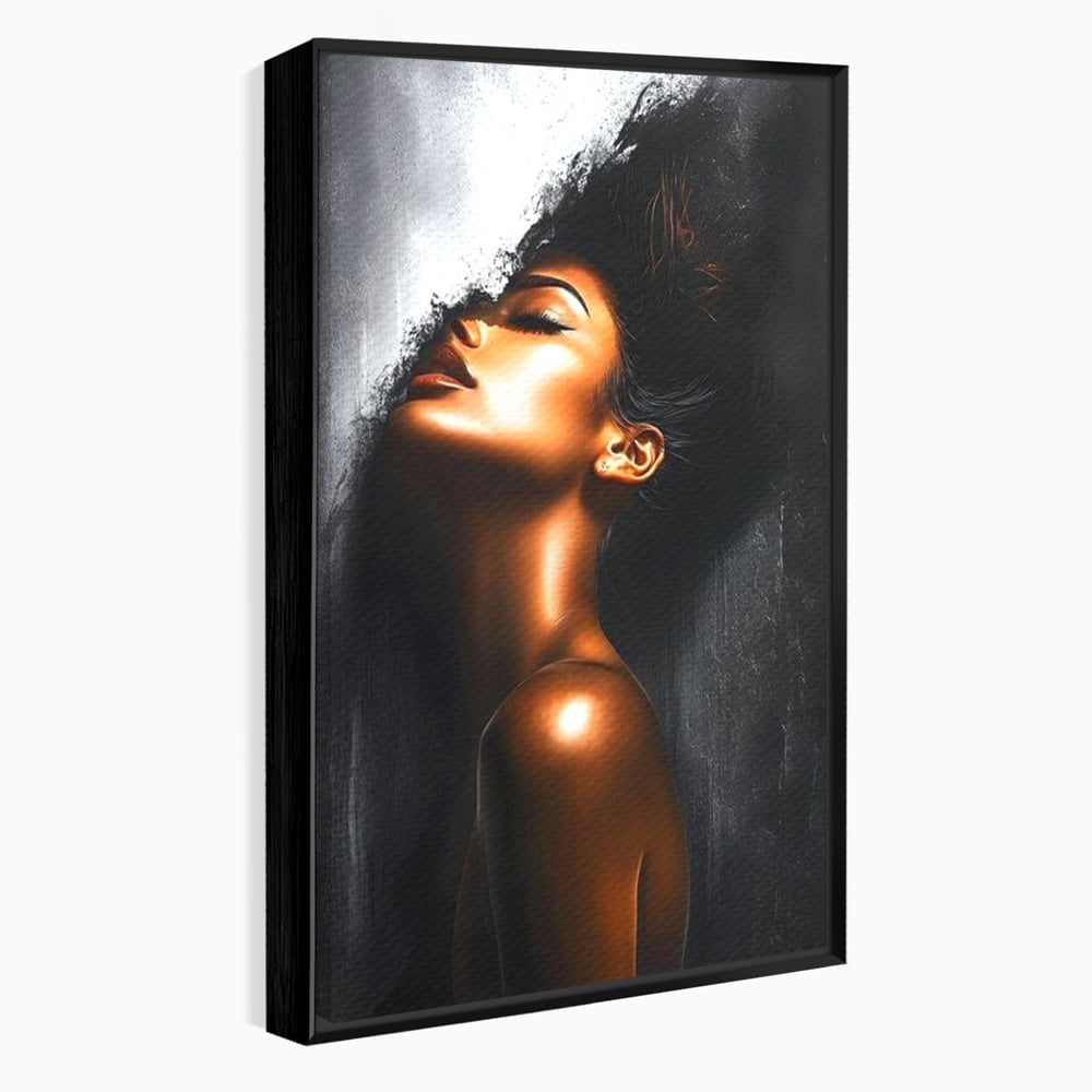 Tablou Canvas Premium LuxCanva® G1058, Ecoul Simturilor ,  Arta, Bronz, Emotie, Expresivitate, Aura, Libertate, Estetica, Living, Dormitor, Culori vibrante