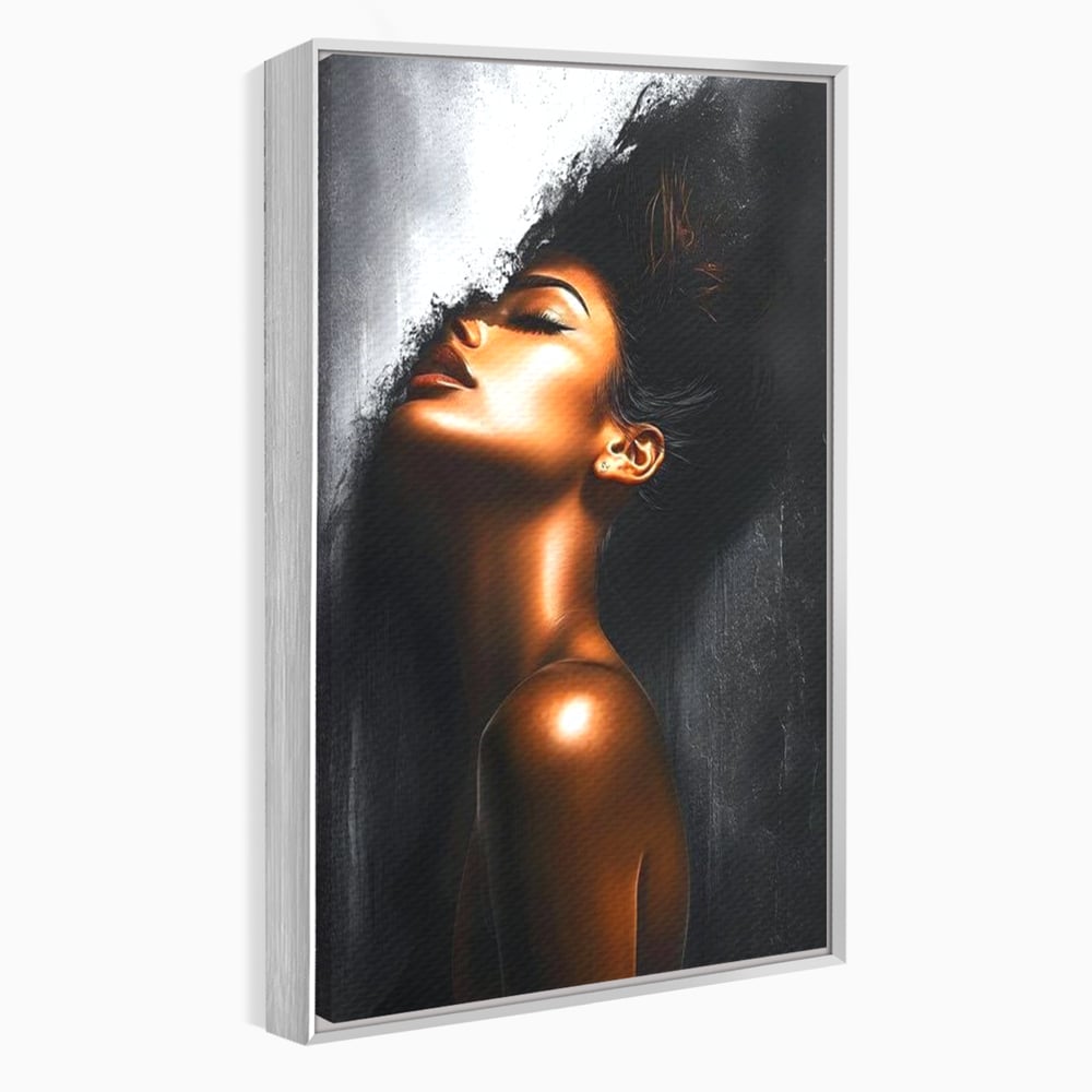 Tablou Canvas Premium LuxCanva® G1058, Ecoul Simturilor ,  Arta, Bronz, Emotie, Expresivitate, Aura, Libertate, Estetica, Living, Dormitor, Culori vibrante