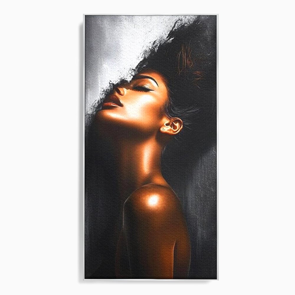 Tablou Canvas Premium LuxCanva® G1058, Ecoul Simturilor ,  Arta, Bronz, Emotie, Expresivitate, Aura, Libertate, Estetica, Living, Dormitor, Culori vibrante