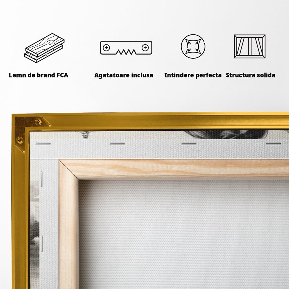 Tablou Canvas Premium LuxCanva® G1063, Memoriile Unei Gheise , Sakura, Tatuaj, Kyoto, Japonia, Frumusete, Trandafiri, Memorii, Living, Dormitor