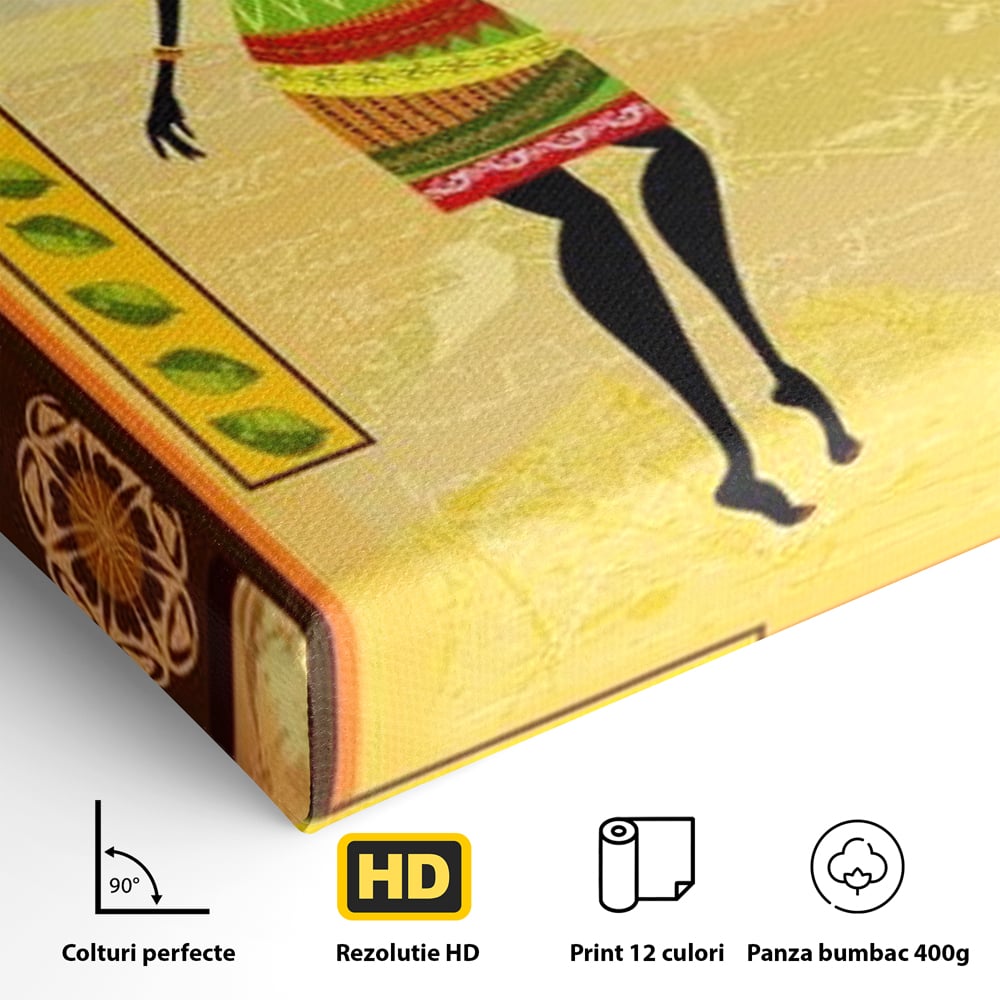 Tablou Canvas Premium, LuxCanva® G1073, Viata de Sub Soare, Drum, Traditie, Arsita, Pasi, Cultura, Pamant, Solar, Etnic, Restaurant, Living, Dormitor