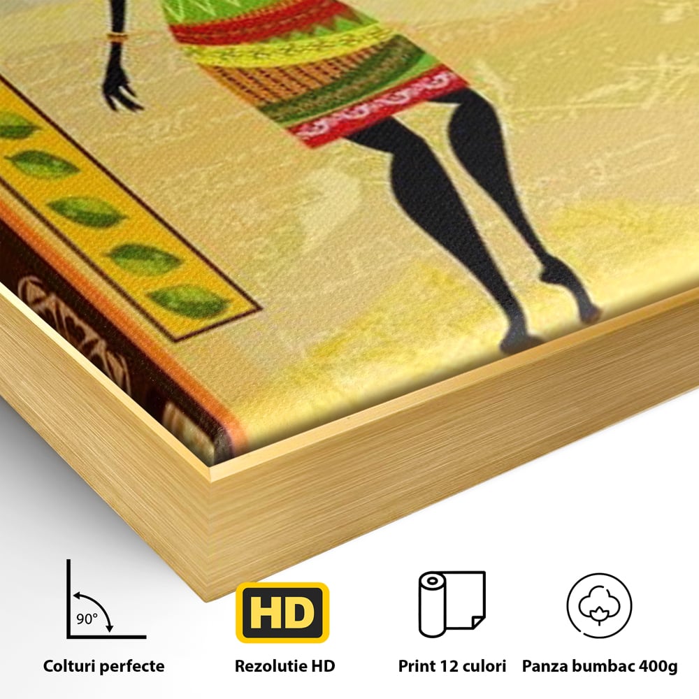 Tablou Canvas Premium, LuxCanva® G1073, Viata de Sub Soare, Drum, Traditie, Arsita, Pasi, Cultura, Pamant, Solar, Etnic, Restaurant, Living, Dormitor