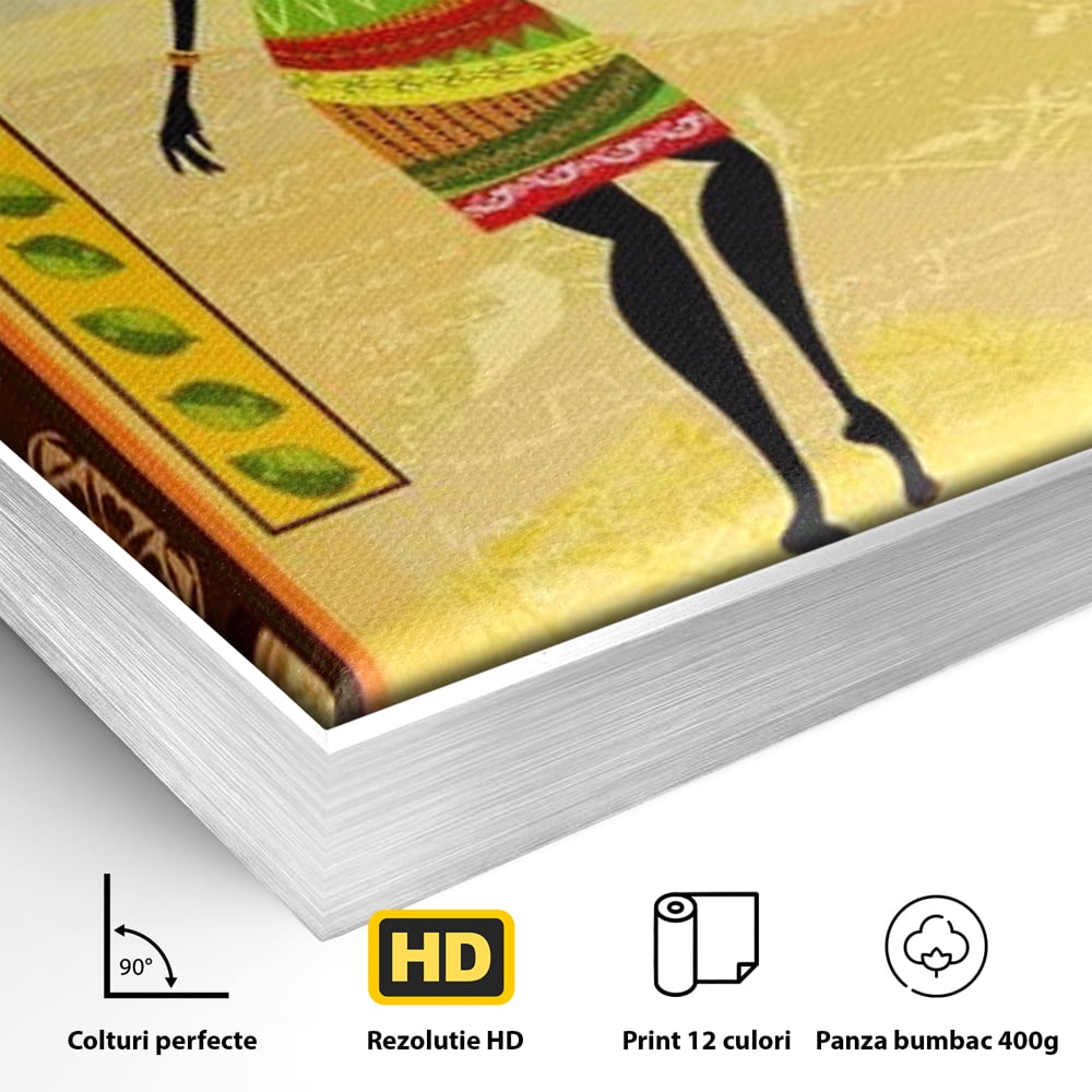 Tablou Canvas Premium, LuxCanva® G1073, Viata de Sub Soare, Drum, Traditie, Arsita, Pasi, Cultura, Pamant, Solar, Etnic, Restaurant, Living, Dormitor