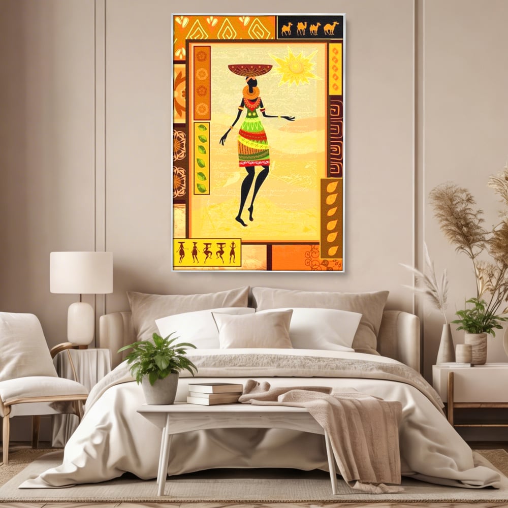 Tablou Canvas Premium, LuxCanva® G1073, Viata de Sub Soare, Drum, Traditie, Arsita, Pasi, Cultura, Pamant, Solar, Etnic, Restaurant, Living, Dormitor