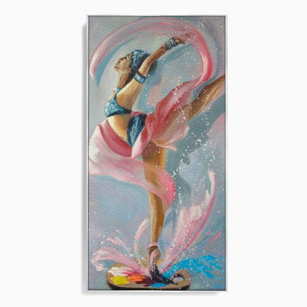 Tablou Canvas Premium, LuxCanva® G1078, Arta Baletului, Gratie, Dans, Scena, Spectacol, Dinamism, Vis, Balerina, Sport, Miscare, Living, Dormitor