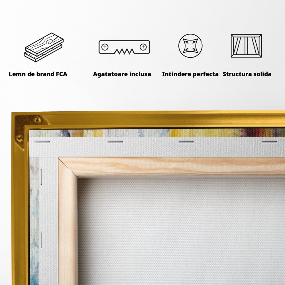 Leinwand Premium Canvas Wandkunst, LuxCanva® G1084, Frau mit Martini, Getränk, Glas, Restaurant, Cocktail, rätselhaft, abstrakt, Party, Wohnen, Schlafzimmer