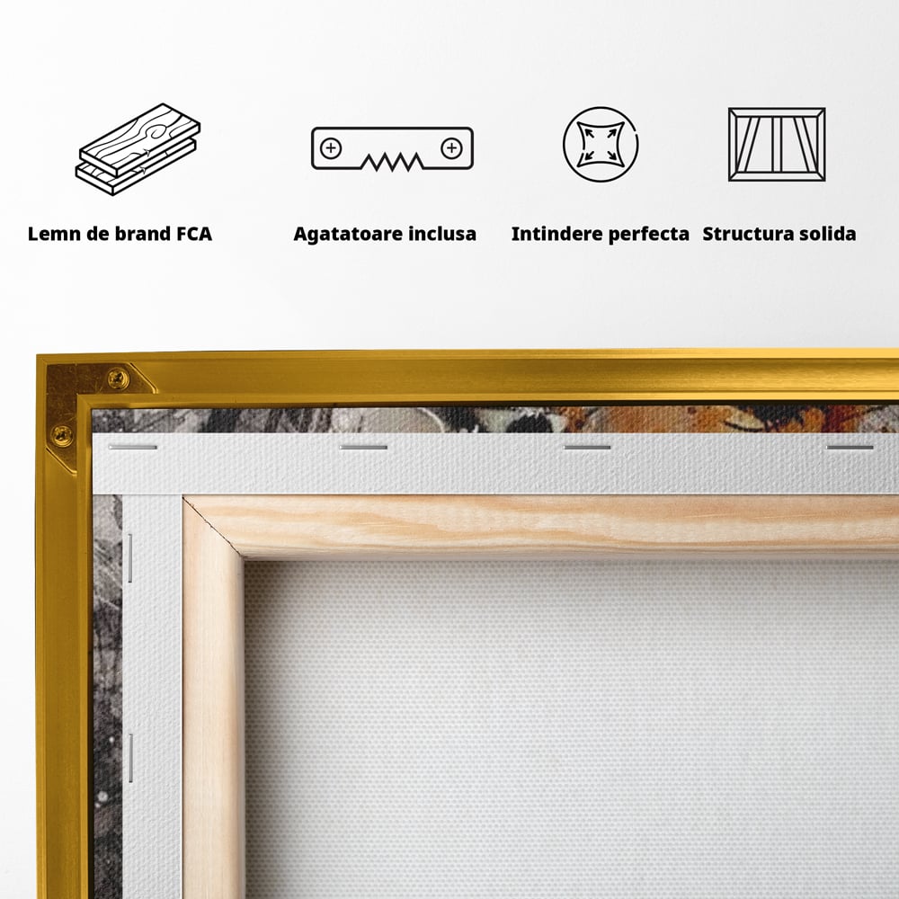 Leinwand Premium Canvas Wandkunst, LuxCanva® G1087, Kosmischer Traum, Seele, Größe, Unendlichkeit, Unendlichkeit, Blick, Portrait, Abstrakt, Licht, Schatten, Wohnen, Schlafzimmer