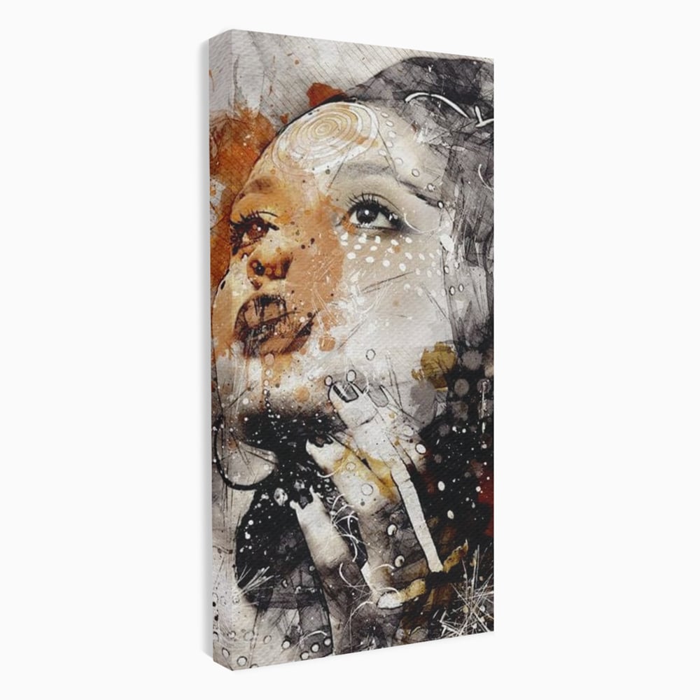 Leinwand Premium Canvas Wandkunst, LuxCanva® G1087, Kosmischer Traum, Seele, Größe, Unendlichkeit, Unendlichkeit, Blick, Portrait, Abstrakt, Licht, Schatten, Wohnen, Schlafzimmer