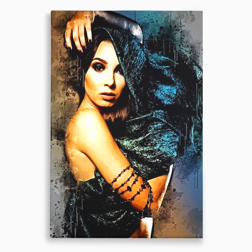 Tablou Canvas Premium, LuxCanva® G1089, Regina Intunecata, Umbre, Enigmatica, Taina, Privire, Dramatism, Mister, Sexy, Negru, Living, Dormitor