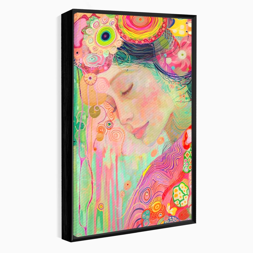 Tablou Canvas Premium, LuxCanva® G1114, Vis Pastel,  Curcubeu, Pastelat, Magie, Cromatica, Zana, Padure, Simbolism, Arta, Living, Dormitor