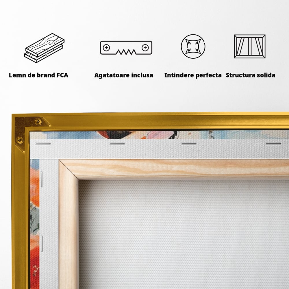 Tablou Canvas Premium, LuxCanva® G1130, O Primavara Retro, Paris, Stil, Eleganta, Femei, Bulevard, Moda, Trecut, Vintage, Rafinament, Living, Dormitor