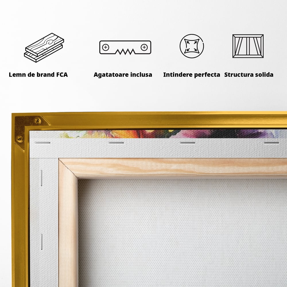 Tablou Canvas Premium, LuxCanva® G1137, Vis in Petale, Feminism, Gradina, Flori, Eleganta, Natura, Regina, Prospetime, Libertate, Arta, Cromatica, Delicatete, Birou, Living