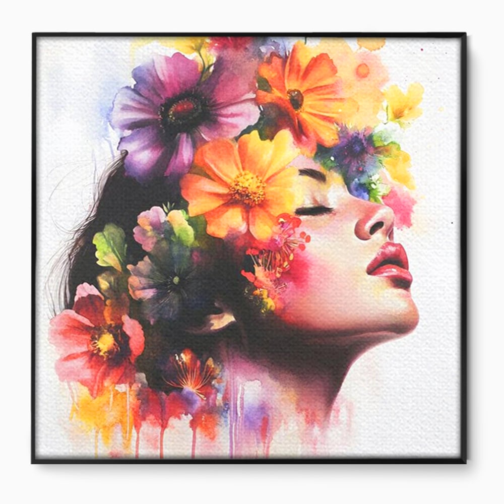 Tablou Canvas Premium, LuxCanva® G1137, Vis in Petale, Feminism, Gradina, Flori, Eleganta, Natura, Regina, Prospetime, Libertate, Arta, Cromatica, Delicatete, Birou, Living