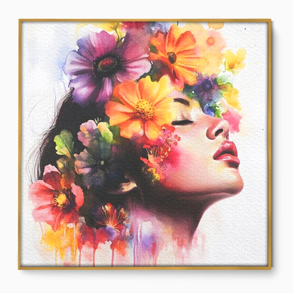Tablou Canvas Premium, LuxCanva® G1137, Vis in Petale, Feminism, Gradina, Flori, Eleganta, Natura, Regina, Prospetime, Libertate, Arta, Cromatica, Delicatete, Birou, Living