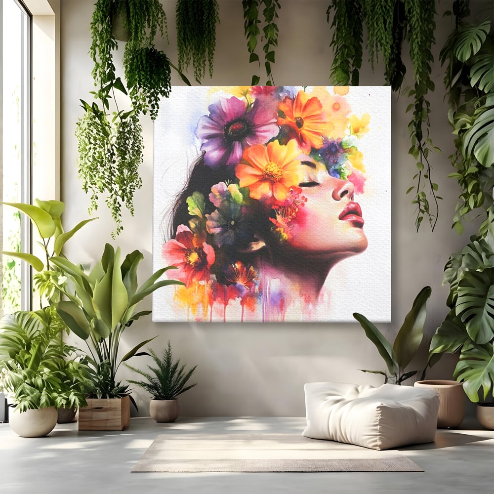 Tablou Canvas Premium, LuxCanva® G1137, Vis in Petale, Feminism, Gradina, Flori, Eleganta, Natura, Regina, Prospetime, Libertate, Arta, Cromatica, Delicatete, Birou, Living