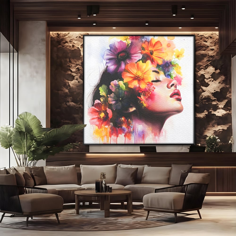 Tablou Canvas Premium, LuxCanva® G1137, Vis in Petale, Feminism, Gradina, Flori, Eleganta, Natura, Regina, Prospetime, Libertate, Arta, Cromatica, Delicatete, Birou, Living
