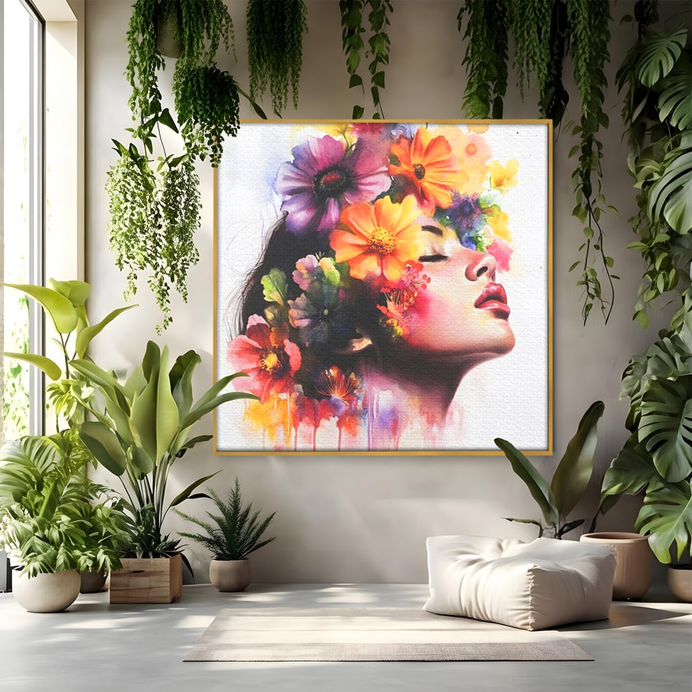 Tablou Canvas Premium, LuxCanva® G1137, Vis in Petale, Feminism, Gradina, Flori, Eleganta, Natura, Regina, Prospetime, Libertate, Arta, Cromatica, Delicatete, Birou, Living