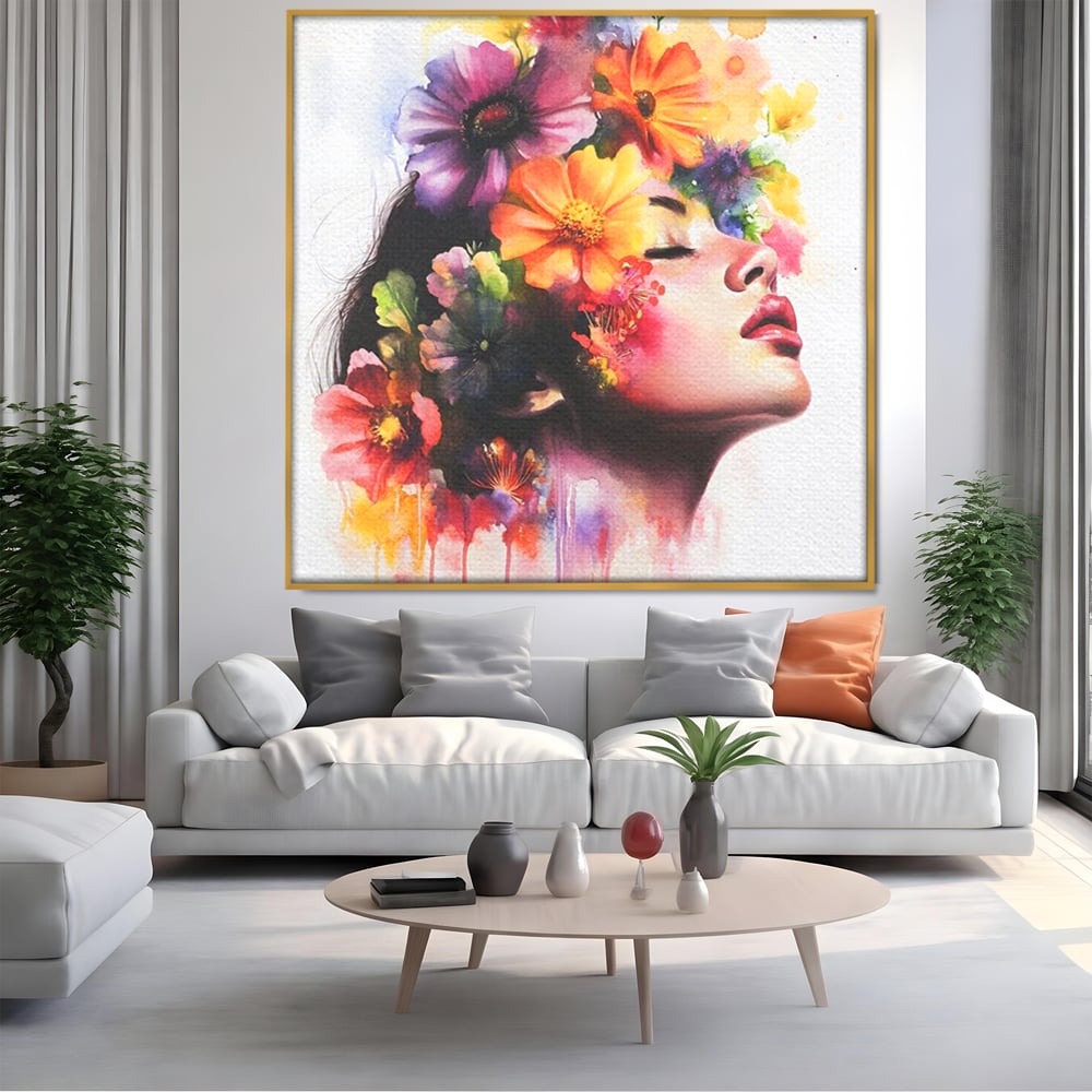 Tablou Canvas Premium, LuxCanva® G1137, Vis in Petale, Feminism, Gradina, Flori, Eleganta, Natura, Regina, Prospetime, Libertate, Arta, Cromatica, Delicatete, Birou, Living