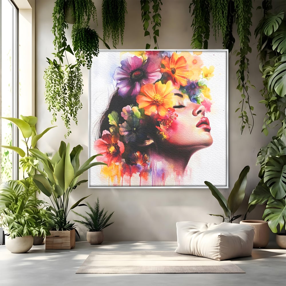 Tablou Canvas Premium, LuxCanva® G1137, Vis in Petale, Feminism, Gradina, Flori, Eleganta, Natura, Regina, Prospetime, Libertate, Arta, Cromatica, Delicatete, Birou, Living