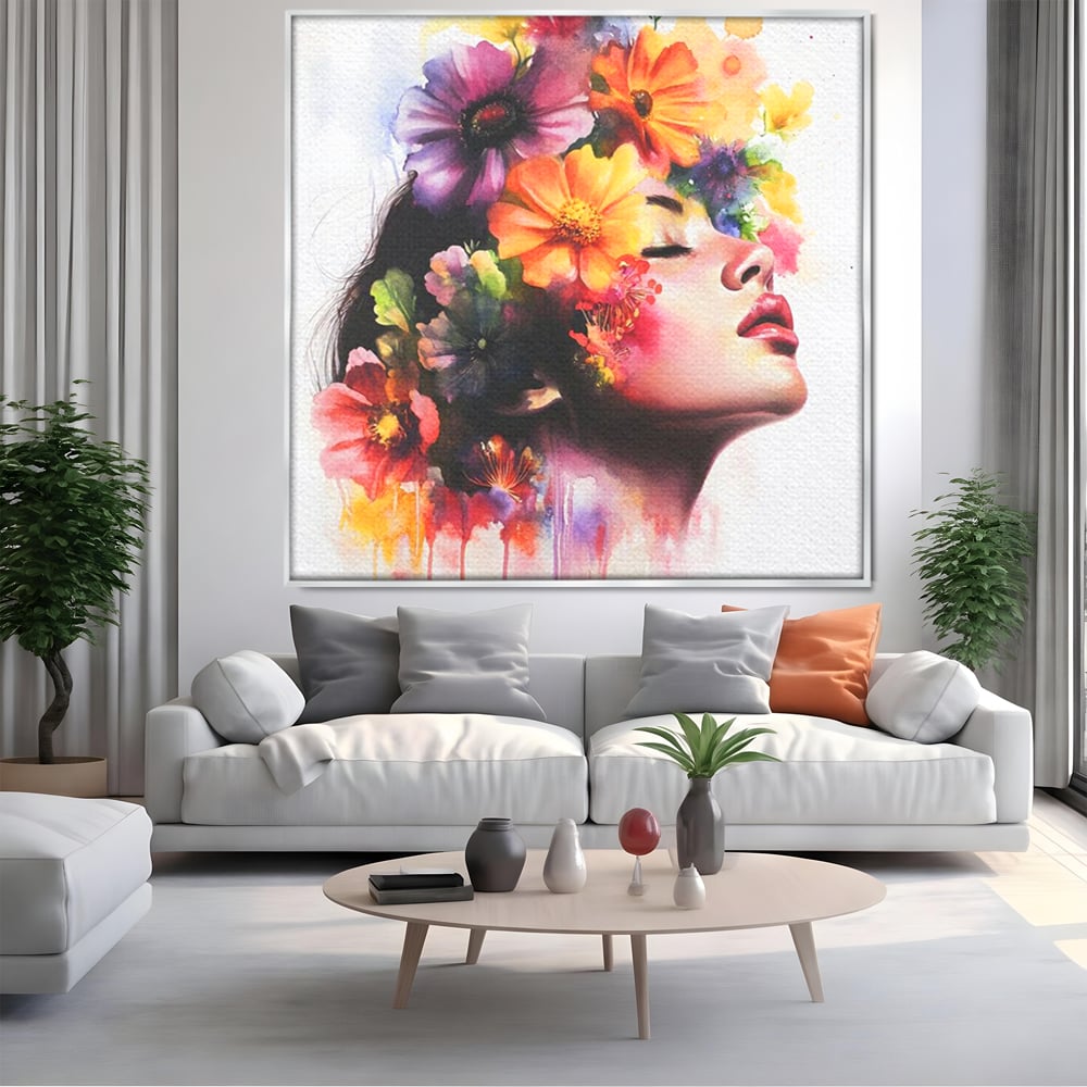 Tablou Canvas Premium, LuxCanva® G1137, Vis in Petale, Feminism, Gradina, Flori, Eleganta, Natura, Regina, Prospetime, Libertate, Arta, Cromatica, Delicatete, Birou, Living