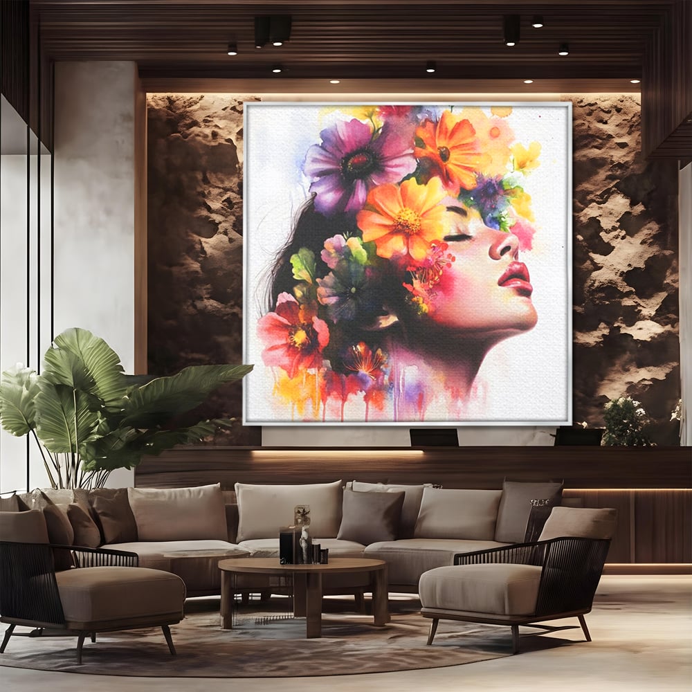 Tablou Canvas Premium, LuxCanva® G1137, Vis in Petale, Feminism, Gradina, Flori, Eleganta, Natura, Regina, Prospetime, Libertate, Arta, Cromatica, Delicatete, Birou, Living