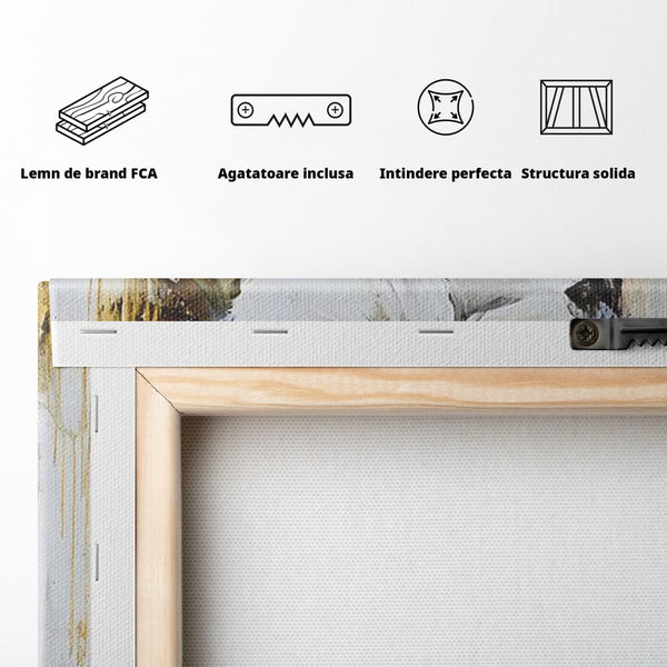 Tablou Canvas Premium, LuxCanva® G1144, Frumusetea Magnoliei, Queen, Regalitate, Puritate, Gratie, Feminitate, Arta, Portret, Lux, Fashion, Creatie, Frumusete, Birou, Living