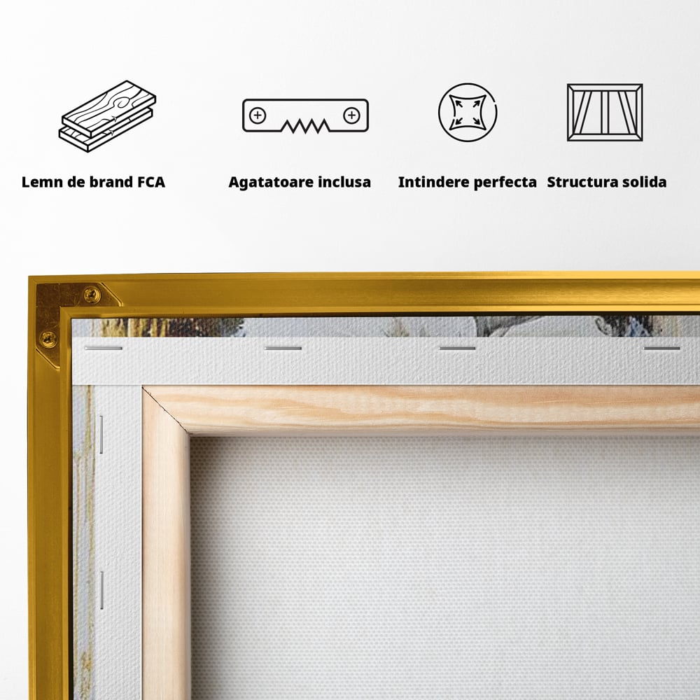 Tablou Canvas Premium, LuxCanva® G1144, Frumusetea Magnoliei, Queen, Regalitate, Puritate, Gratie, Feminitate, Arta, Portret, Lux, Fashion, Creatie, Frumusete, Birou, Living