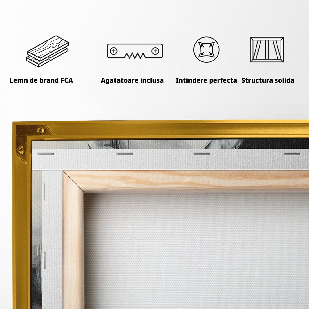 Tablou Canvas Premium, LuxCanva® G1190, Arome Interzise, Buze, Rosu, Fum, Tutun, Tigara, Abur, Pasiune, Bar, Noapte, Catifea, Foc, Seductie, Ceata, Oras, Club, Birou, Living, Dormitor
