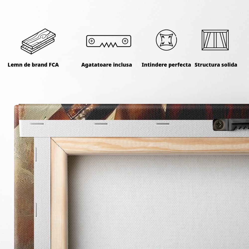 Tablou Canvas Premium, LuxCanva® G1193, Atitudine pe Tocuri, Cizme, Rochie, Rosu, Senzualitate, Provocator, Nocturn, Luciu, Seductie, Picioare, Trup, Fashion, Birou, Living, Dormitor
