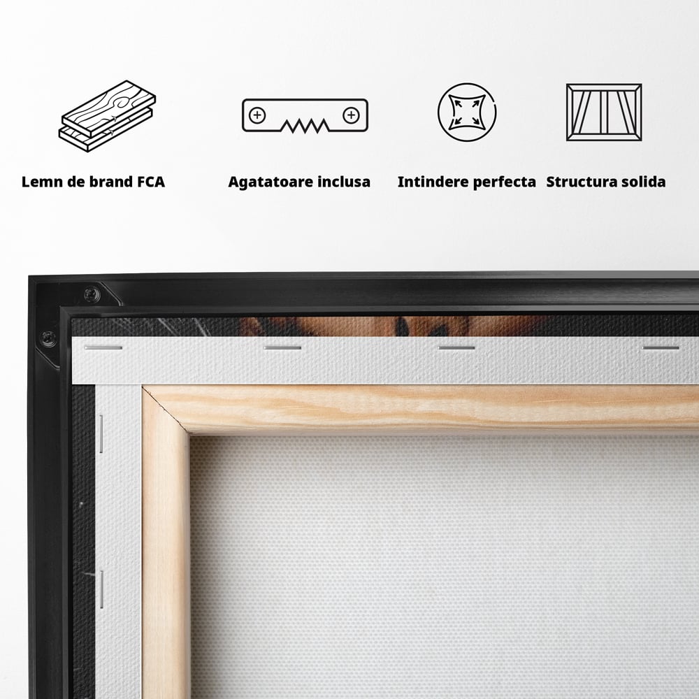 Leinwand Wandbild Canvas Premium, LuxCanva® G1198, Verführung in Faux, Lady, Noir, Joben, Smoking, Samt, Jazz, sinnlich, anspruchsvoll, Theater, Kino, Raffinesse, Dorina, Leidenschaft, Büro, Wohnen, Schlafzimmer