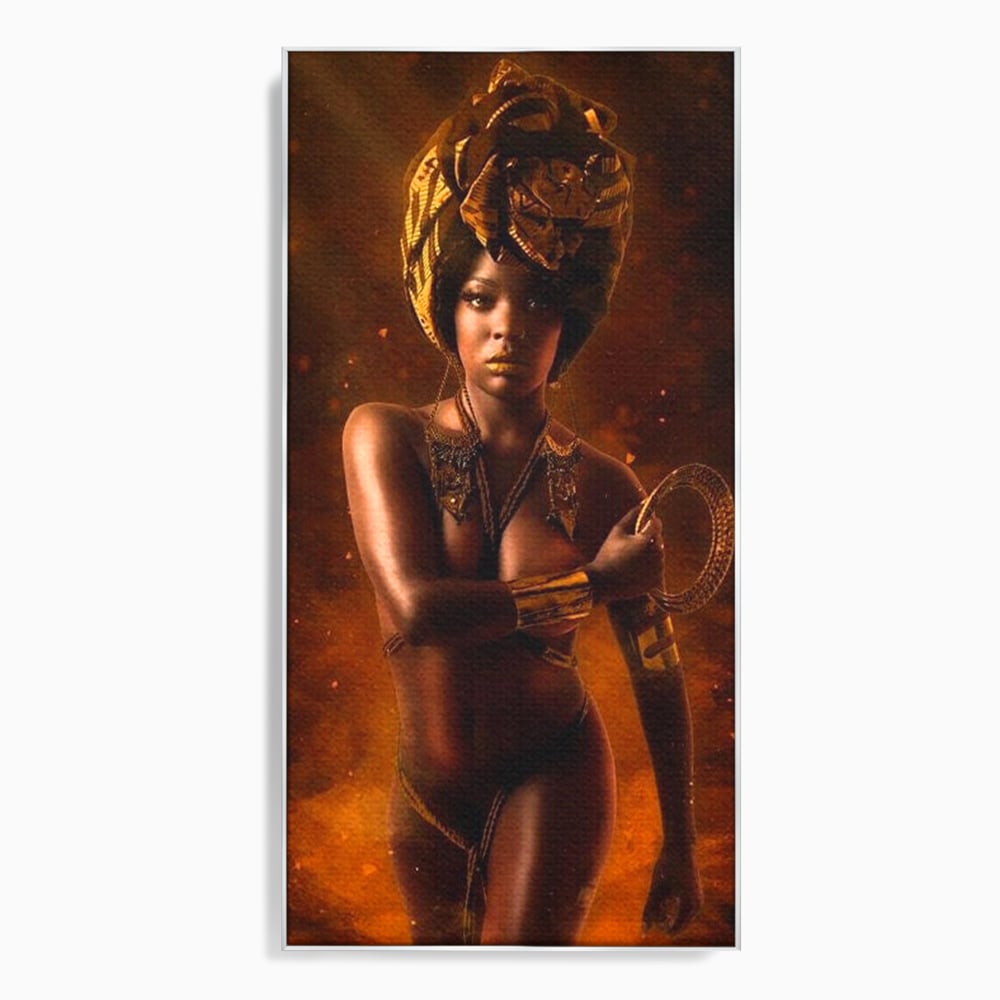 Tablou Canvas Premium, LuxCanva® G1206, Eterna Zeitate, Foc, Ritual, Forta, Turban, Mistic, Sacru, Aur, Incandescent Origine, Cultura, Ceremonie, Regalitate, Cosmic, Birou, Living, Dormitor