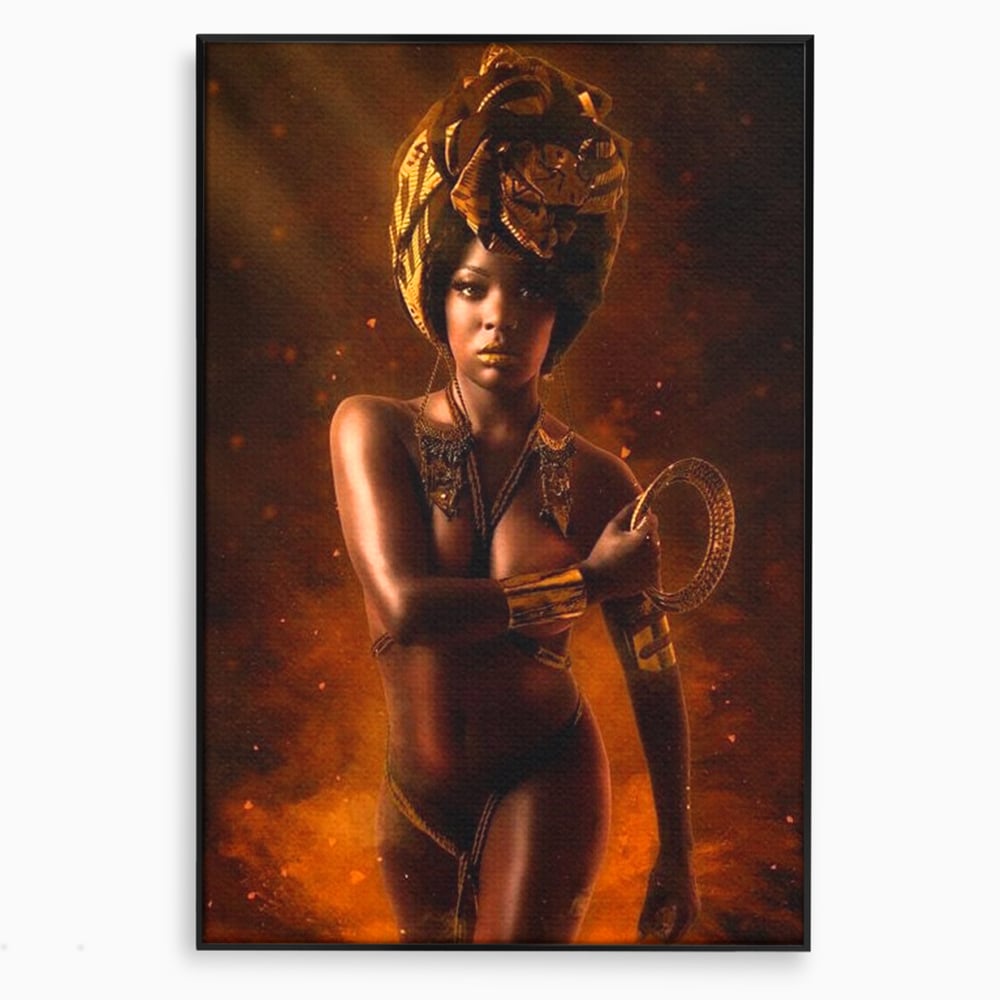 Tablou Canvas Premium, LuxCanva® G1206, Eterna Zeitate, Foc, Ritual, Forta, Turban, Mistic, Sacru, Aur, Incandescent Origine, Cultura, Ceremonie, Regalitate, Cosmic, Birou, Living, Dormitor