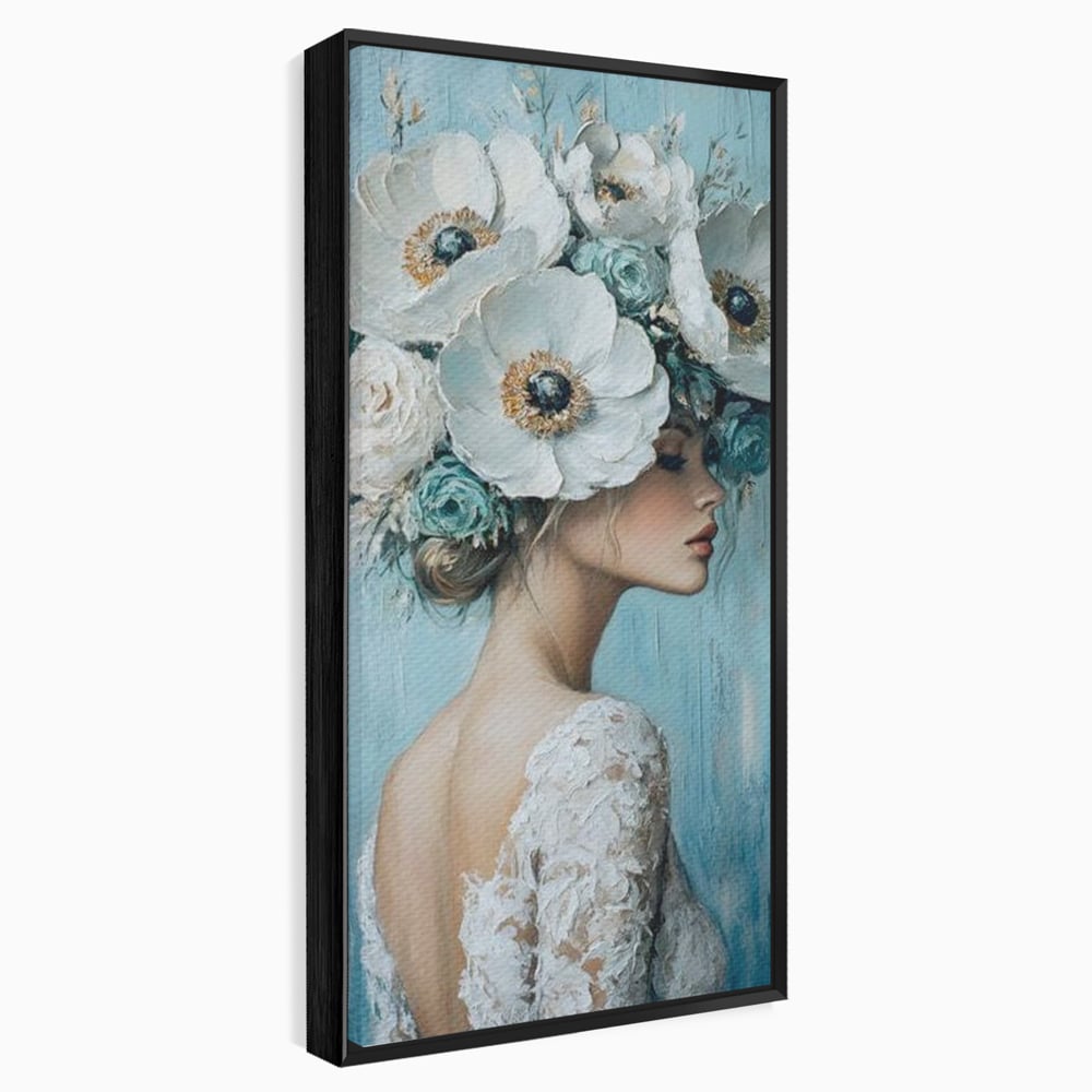 Tablou Canvas Premium, LuxCanva® G1211, Oda Feminitatii, Flori, Gradina, Spirit, Inflorit, Petale, Natura, Armonios, Azurie, Nimfa, Aurora, Floralia, Queen, Iasomie, Miraj, Salon, Birou, Living, Dormitor