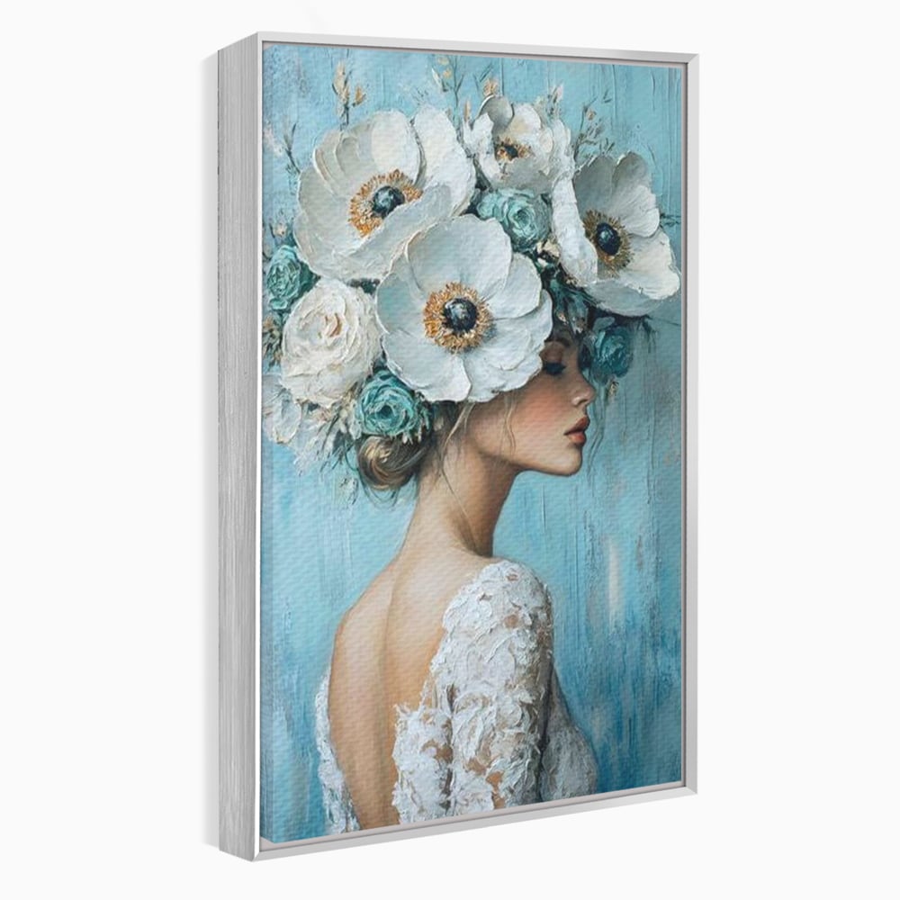 Tablou Canvas Premium, LuxCanva® G1211, Oda Feminitatii, Flori, Gradina, Spirit, Inflorit, Petale, Natura, Armonios, Azurie, Nimfa, Aurora, Floralia, Queen, Iasomie, Miraj, Salon, Birou, Living, Dormitor