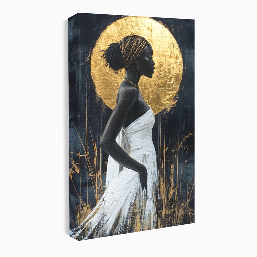 Tablou Canvas Premium, LuxCanva® G1231, Cercul Sacru, Mistic, Vizionar, Auriu, Eteric, Metaforic, Rafinament, Energie, Cerc, Foc, Ochi, Zeita, Aurora, Ancestral, Frumusete, Salon, Living, Dormitor