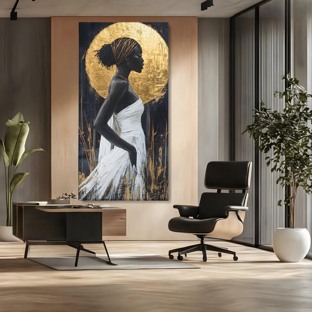 Tablou Canvas Premium, LuxCanva® G1231, Cercul Sacru, Mistic, Vizionar, Auriu, Eteric, Metaforic, Rafinament, Energie, Cerc, Foc, Ochi, Zeita, Aurora, Ancestral, Frumusete, Salon, Living, Dormitor