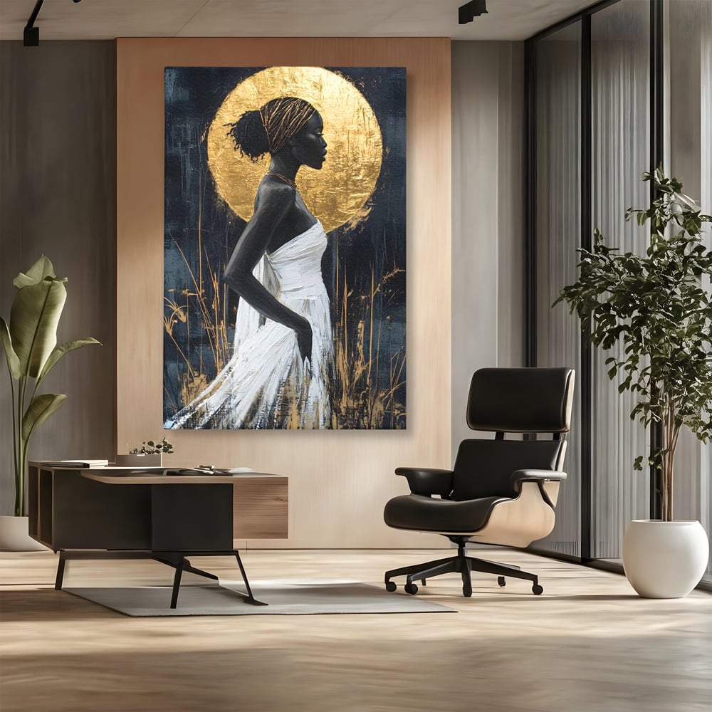 Tablou Canvas Premium, LuxCanva® G1231, Cercul Sacru, Mistic, Vizionar, Auriu, Eteric, Metaforic, Rafinament, Energie, Cerc, Foc, Ochi, Zeita, Aurora, Ancestral, Frumusete, Salon, Living, Dormitor